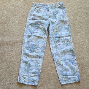 Pilcro Multicolor Pastel Straight Leg Jeans